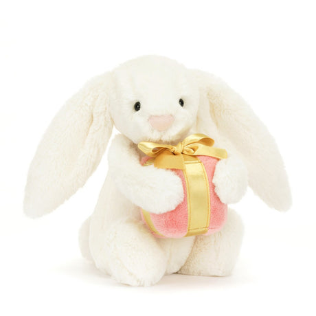 Jellycat Bashful Bunny with Present