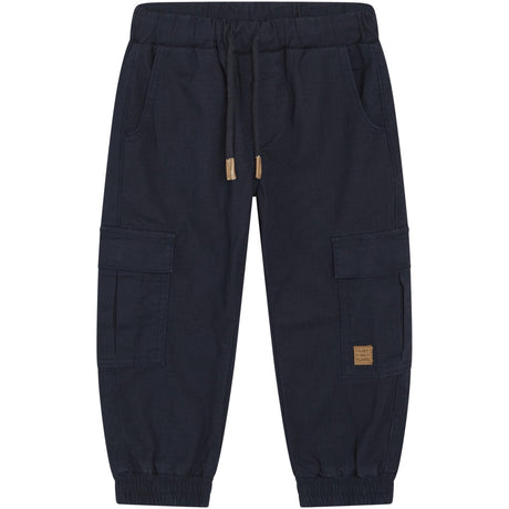 Hust & Claire Navy Mini Tex Pants