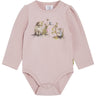 Hust & Claire Dusty Rose Baby Bernice Bodysuit