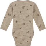 Hust & Claire Biscuit melange Baby Baloo Bodysuit 3