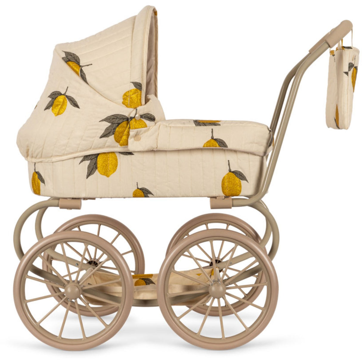 Konges Sløjd Mon Grand Citron Glitter Minnie Doll Pram