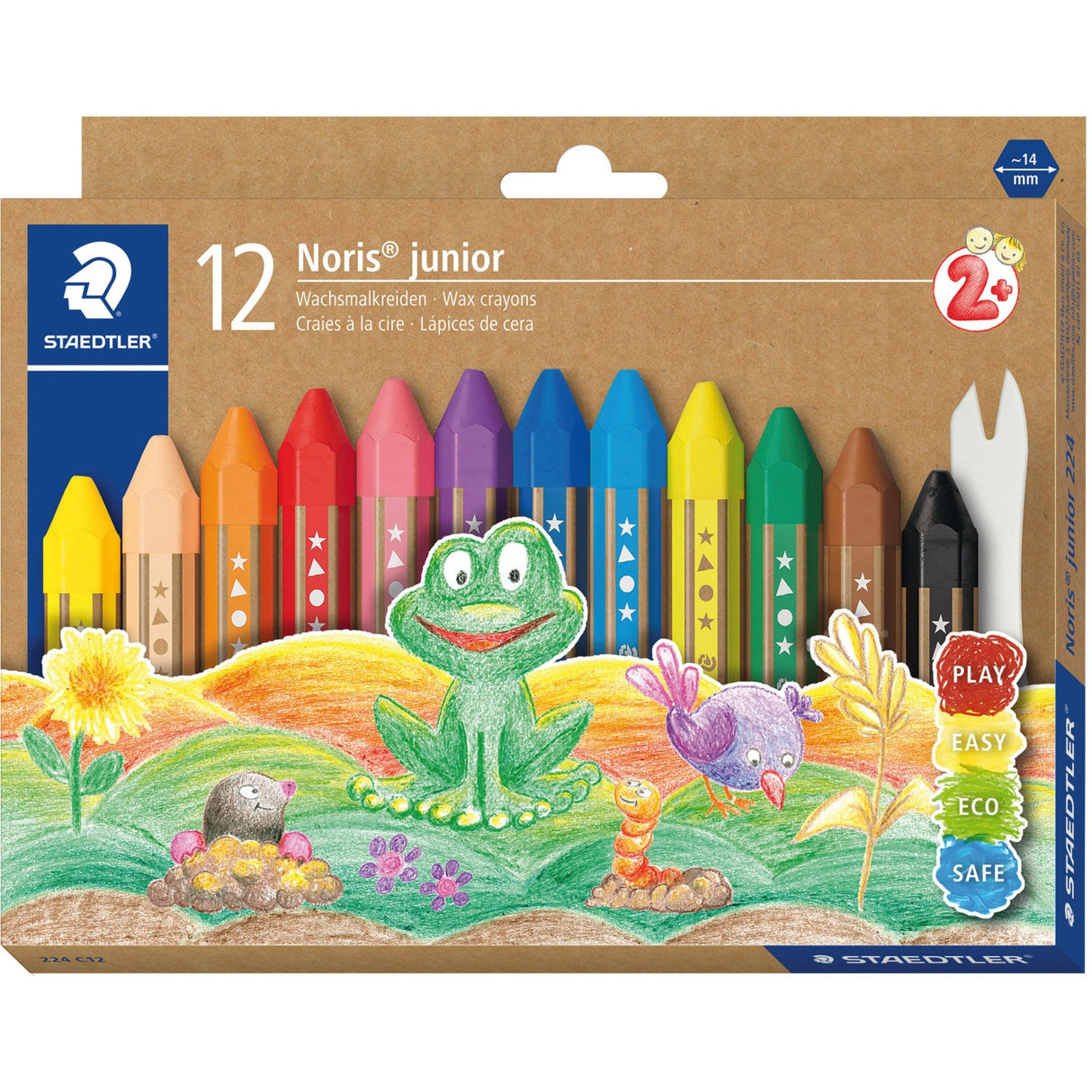 Staedtler Wax Chalk Noris Junior