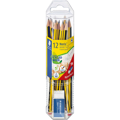 Staedtler Pencil Noris Hb + Eraser