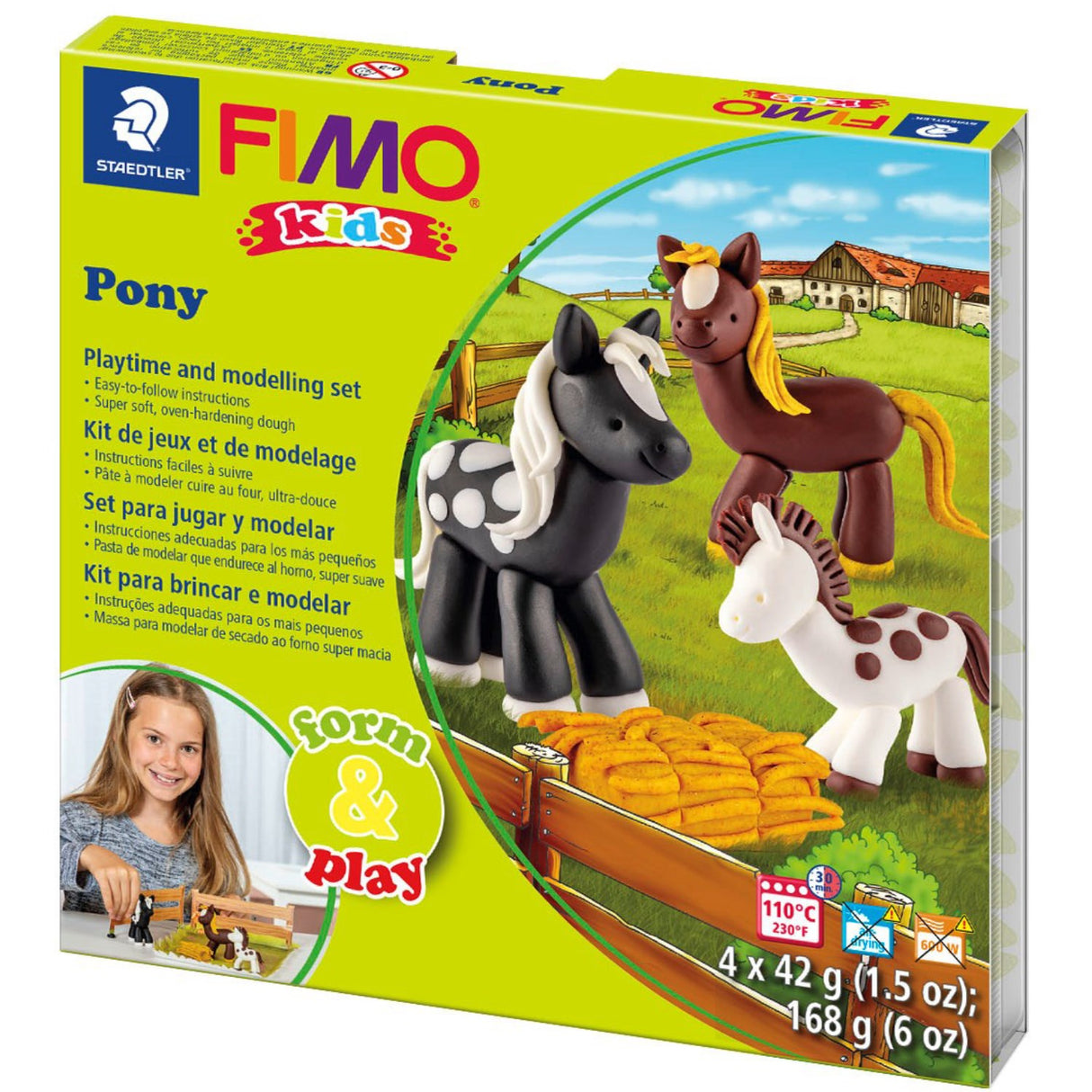 Staedtler Play Dough Fimo Kids Pony