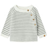 Lil'Atelier Coconut Milk  Nbmkadin Ls Wrap Knit Lil