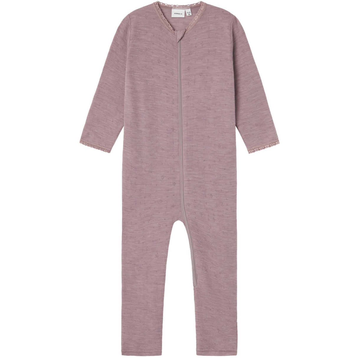 Name It Purple Dove Wang Wool Needle Nightsuit Solid Noos