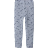 Name It Tradewinds Aop Wang Wool Rib Long Johns Aop