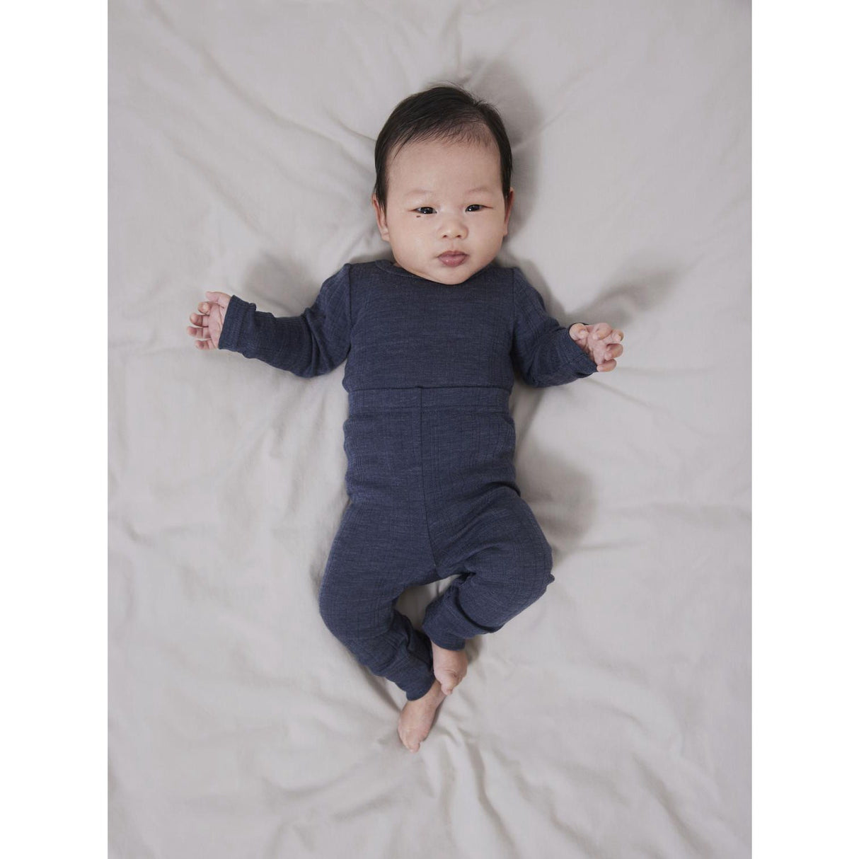 Name It Ombre Blue Wang Wool Needle Bodysuit Ls Solid Noos 3