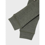 Name It Mulled Basil Wang Wool Needle Long Johns Solid Noos 2