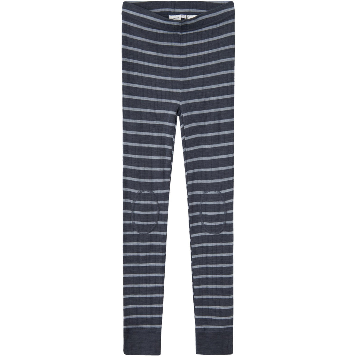 Name It Ombre Blue Wang Wool Needle Long Johns Stripe