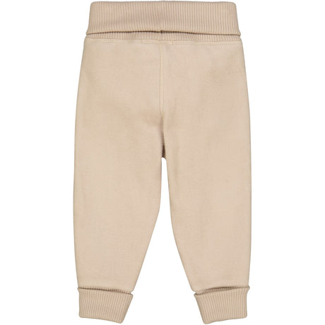 Mikk-Line Warm Taupe Cotton Fleece Pants