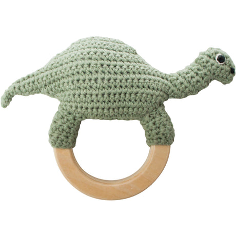 Sebra Crochet Rattle Dino