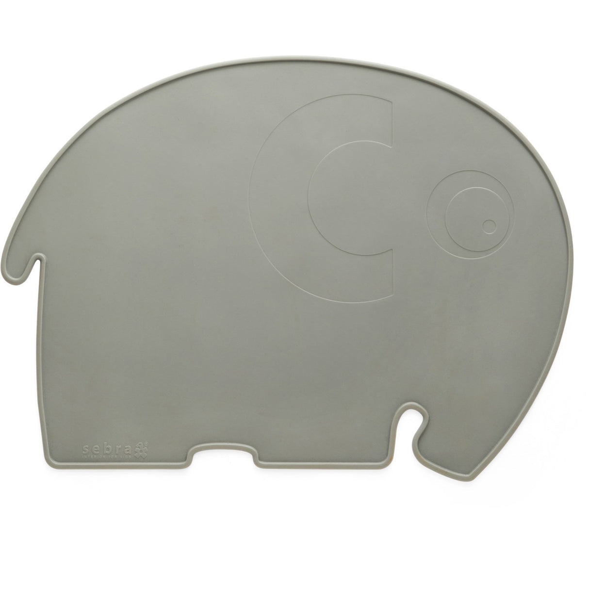 Sebra Placemat Elephant Elephant Grey