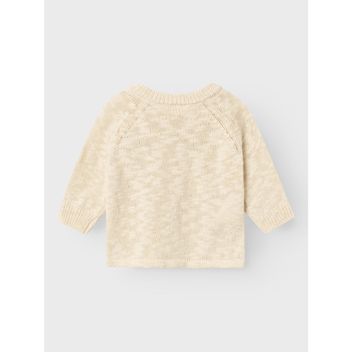 Lil'Atelier Bleached Sand Jeff Wrap Knit Blouse 3