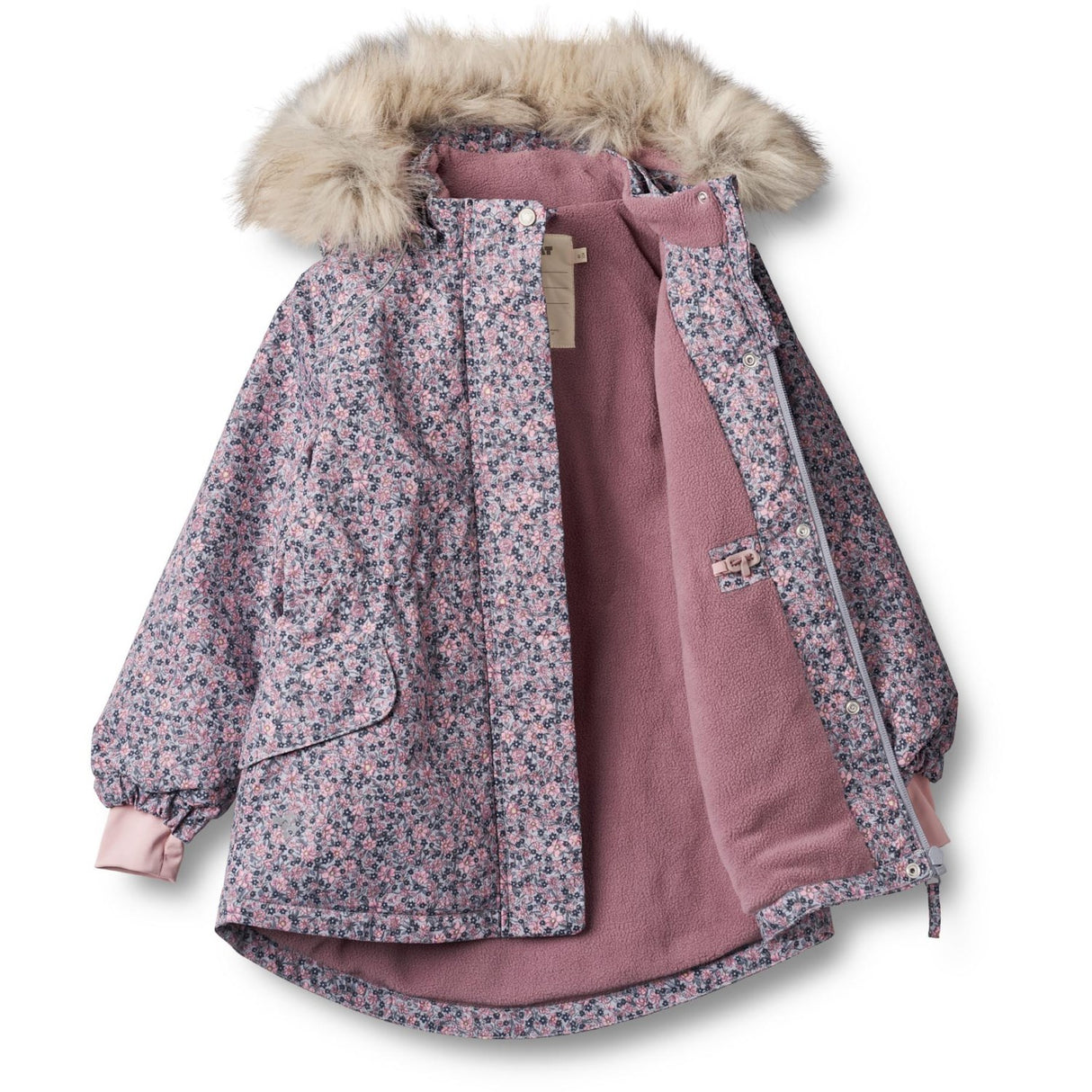 Wheat Winter Flowers Jacket Mathilde Tech