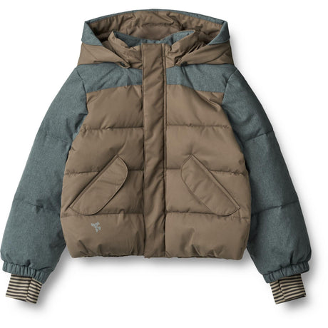 Wheat Dry Wood Puffer Jacket Anton