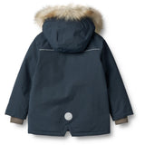 Wheat Dark Blue Jacket Kasper Tech