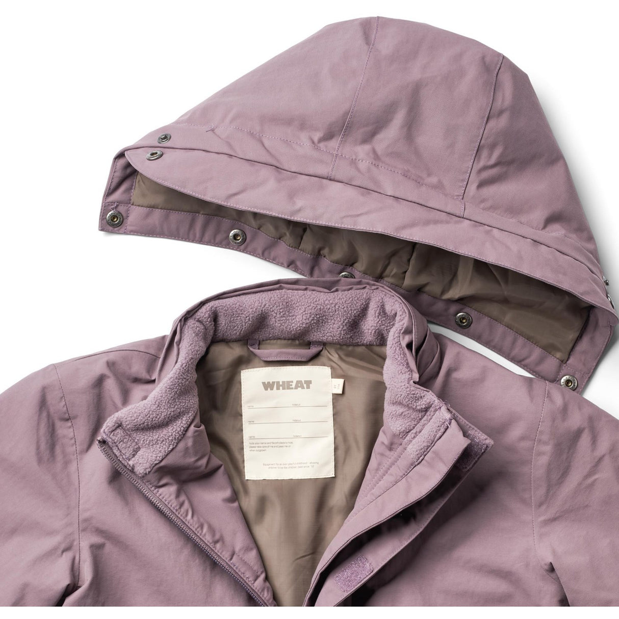 Wheat Dry Lilac Jacket Parka Jello Tech