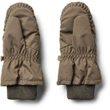 Wheat Dry Wood Puffer Mittens Jazz