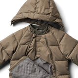 Wheat Dry Wood Puffer Baby Suit Edem