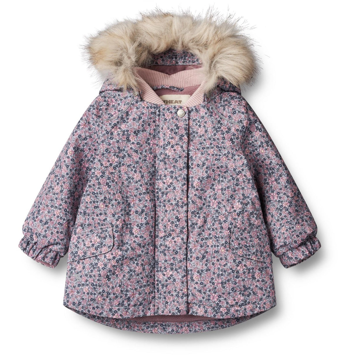 Wheat Winter Flowers Jacket Mathilde Tech