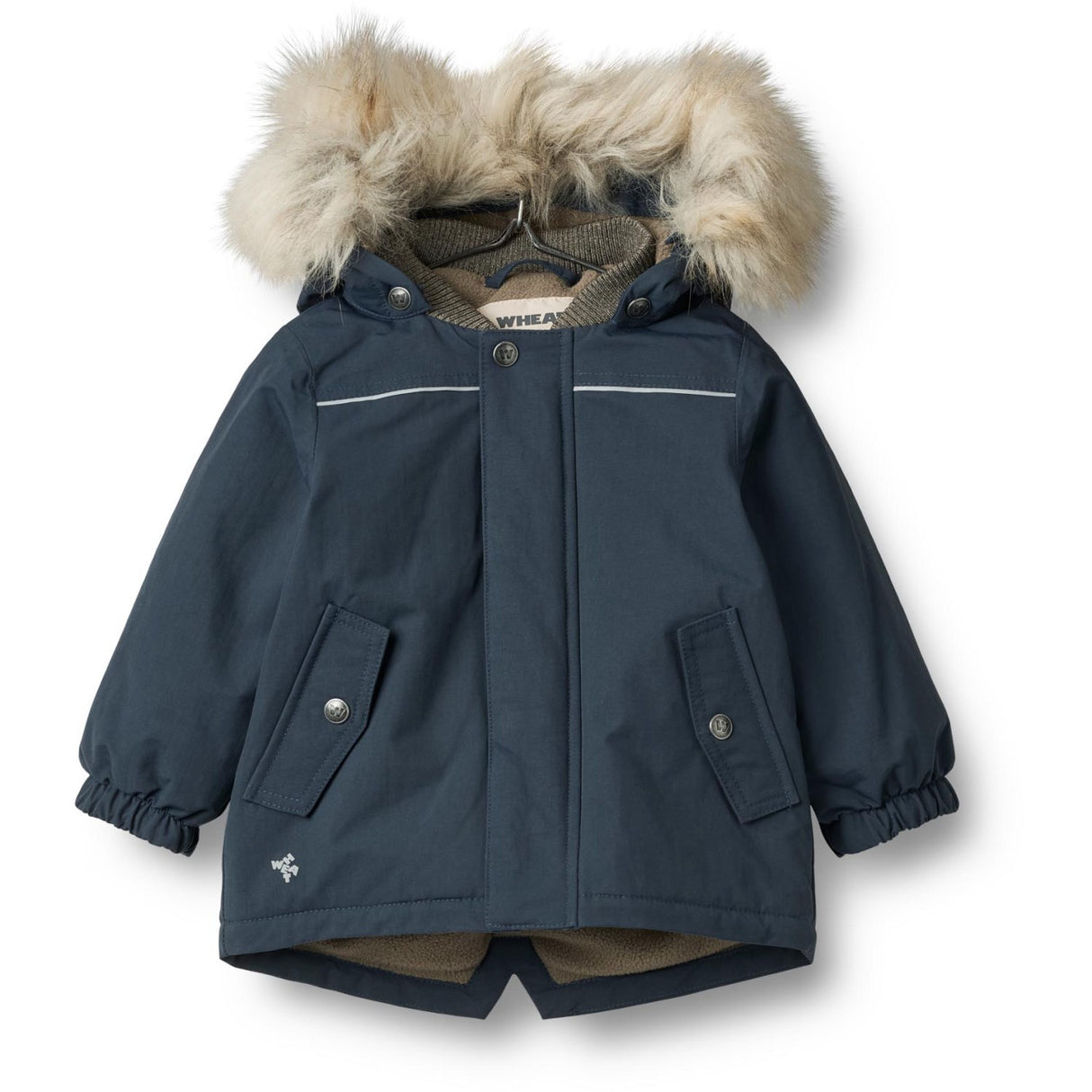 Wheat Dark Blue Jacket Kasper Tech