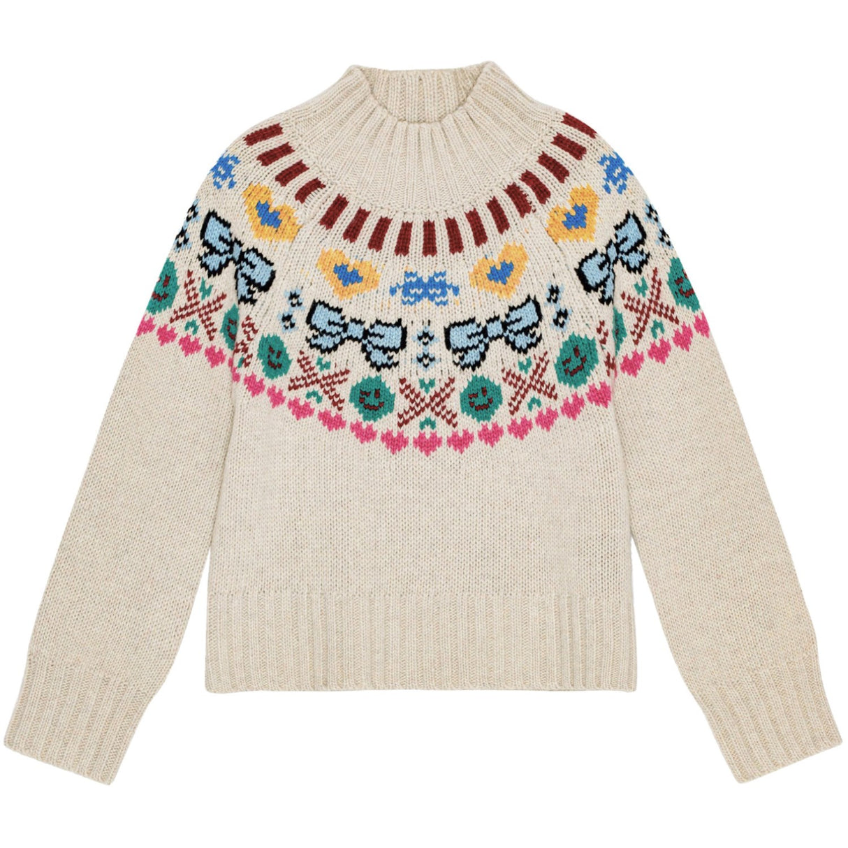 Molo Pixel Bows Gimlassi Crewneck