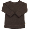 Joha Wool Dark Brown Blouse W. Long Sleeves