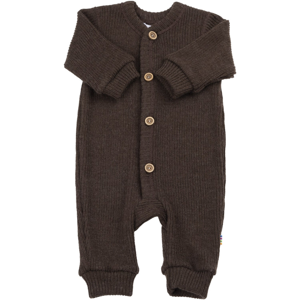 Joha Wool Dark Brown Jumpsuit