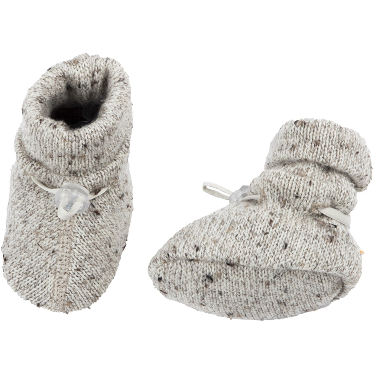 Joha Wool Beige Slippers 2-layered