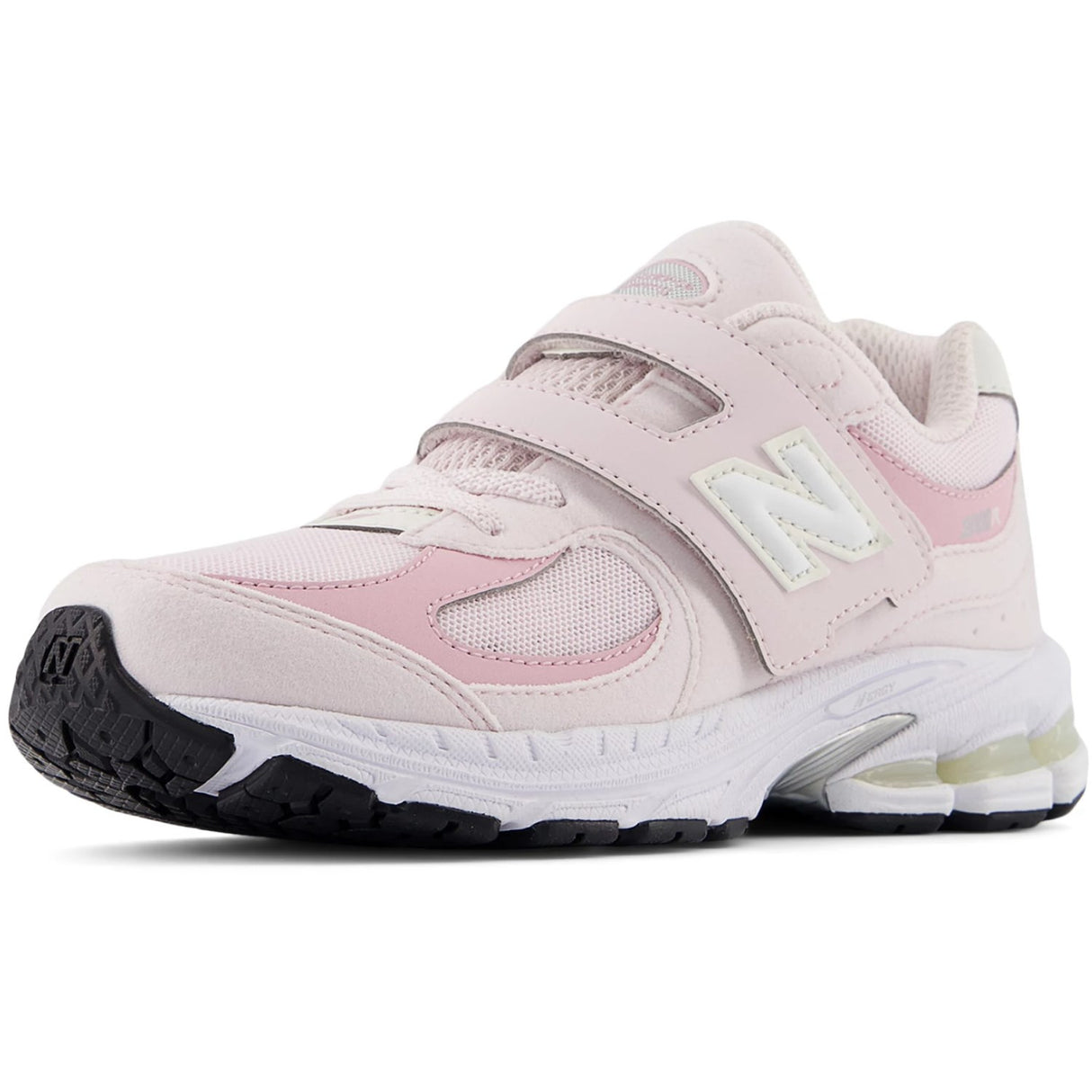 New Balance Pink Granite 2002 Kids Hook & Loop Sneakers