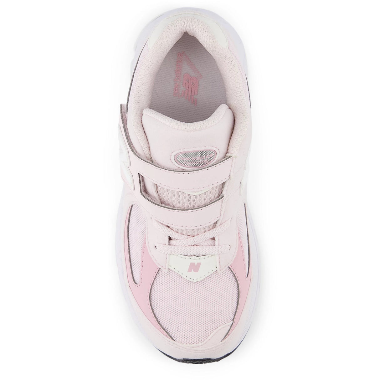 New Balance Pink Granite 2002 Kids Hook & Loop Sneakers