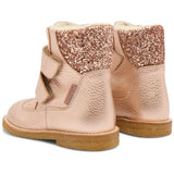 Angulus Copper/Maple Glitter Tex Boot with Velcro Closure