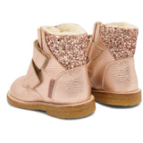 Angulus Copper/Maple Glitter Tex-Boot Med Glitter Og Velcro Closure 6