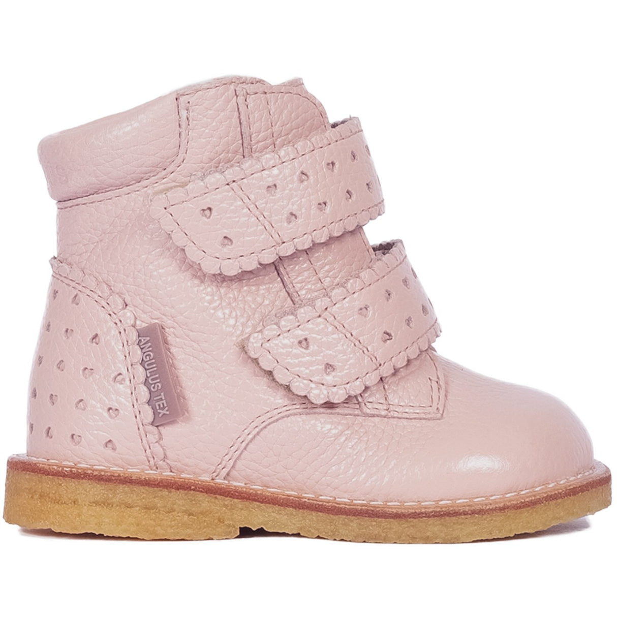 Angulus Rosebud Tex-Boot Med Hjerter Og Velcro Closure 2