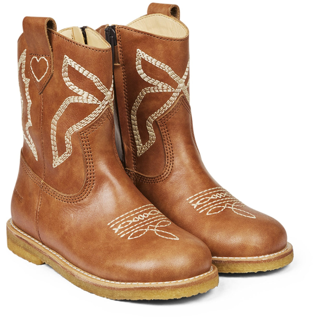 Angulus Tan Cowboy Boot