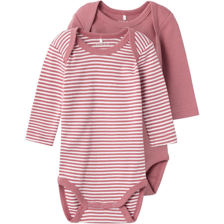 Name It Mesa Rose Bodysuit Ls 2-Pack Core Noos