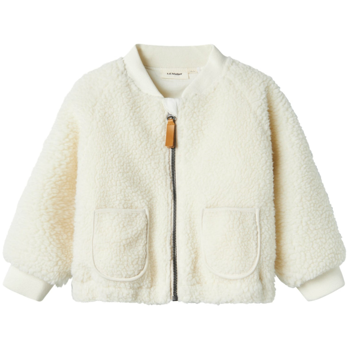 Lil'Atelier Coconut Milk Ladybug Lajo Bomber Jacket