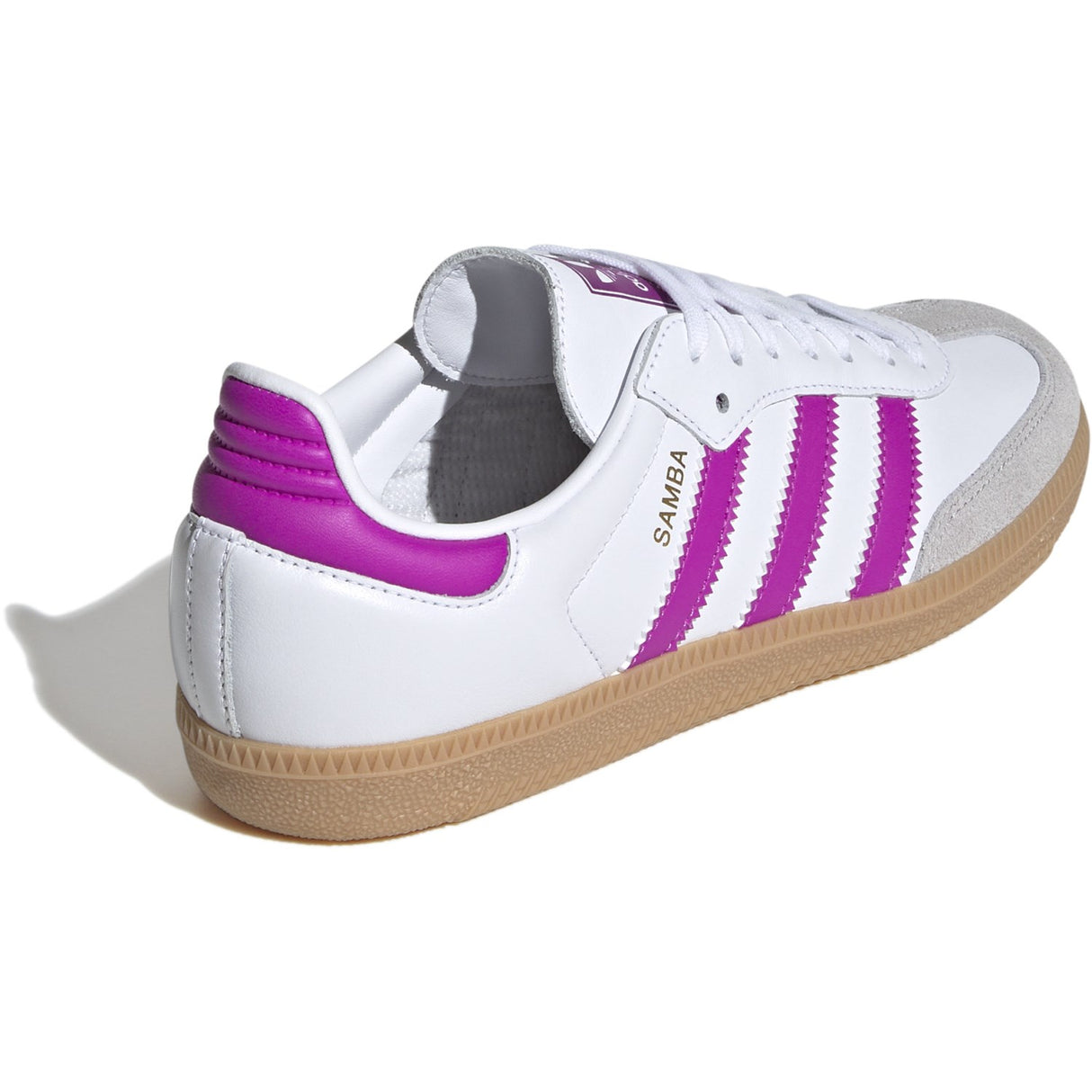 adidas Originals Ftwwht/Purbur/Gum3 Samba Og J Sneakers