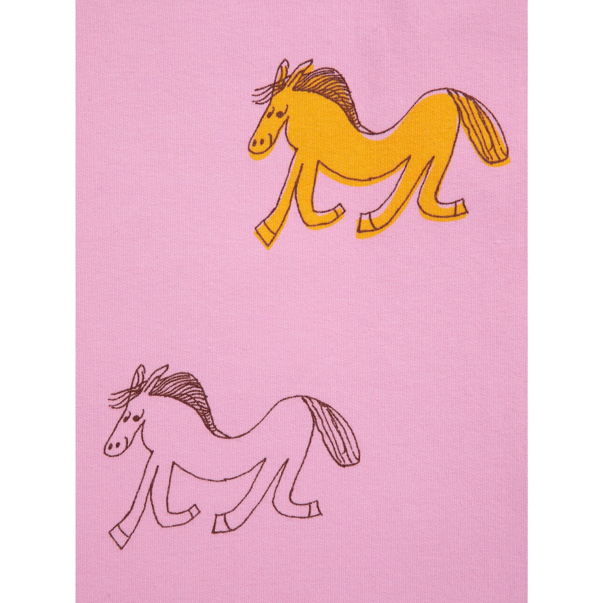 Bobo Choses Pink Wonder Horse All Over Ruffle Shirt