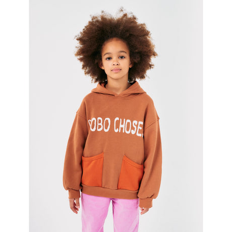 Bobo Choses Brown Bobo Choses Shadow Hoodie