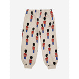 Bobo Choses Light Brown  Little Tin Soldiers All Over JAndging Pants 7