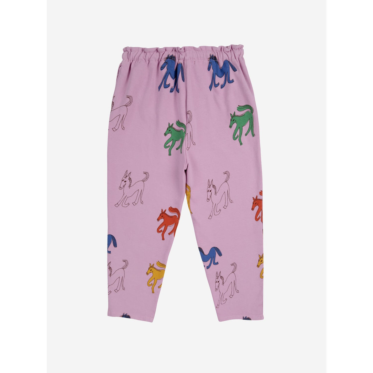 Bobo Choses Pink Wonder Horse All Over Paper Bag JAndging Pants 7