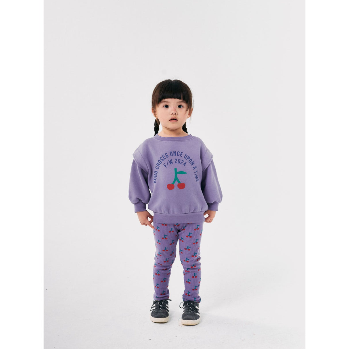 Bobo Choses Lavender Bobo Cherry All Over Legging 2