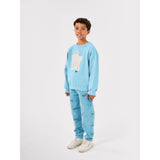 Bobo Choses Light Blue It'S Magic All Over Denim Baggy Pants 3