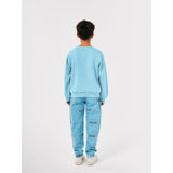 Bobo Choses Light Blue It'S Magic All Over Denim Baggy Pants 5