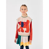 Bobo Choses Offwhite Fairy DAnd Jacquard Knitted Vest 2