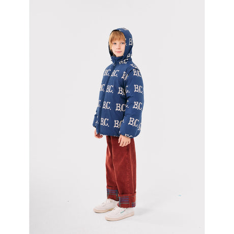 Bobo Choses Midnight Blue B.C Vintage All Over Padded Anorak