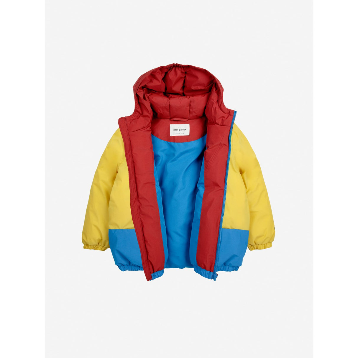 Bobo Choses Multicolor Hungry Squirrel Color Block Anorak