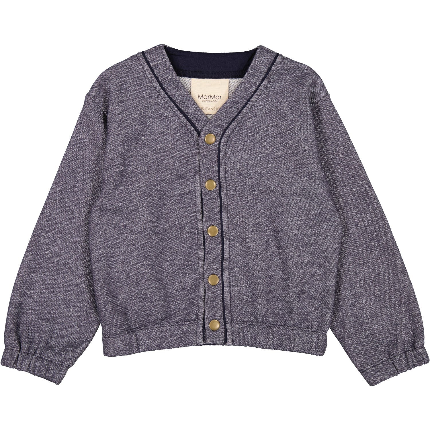 Buy MarMar Sweat Dark Denim Blue Toko Cardigan | Luksusbaby – Luksusbaby COM